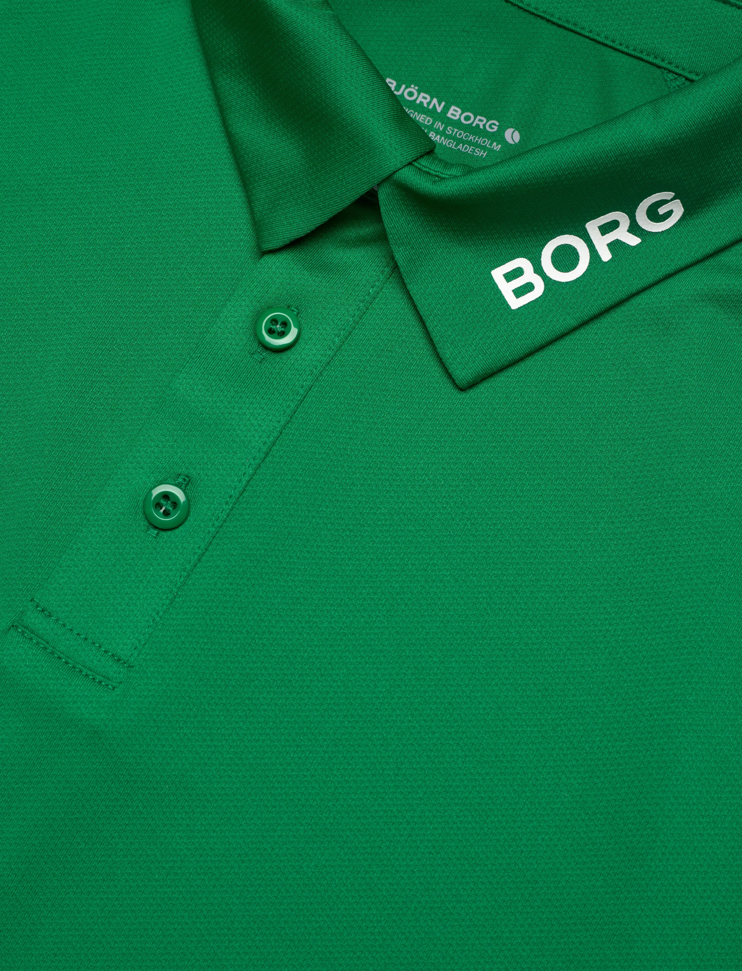 Björn Borg - BORG COURSE POLO SHIRT - toppe & t-shirts - verdant green - 2