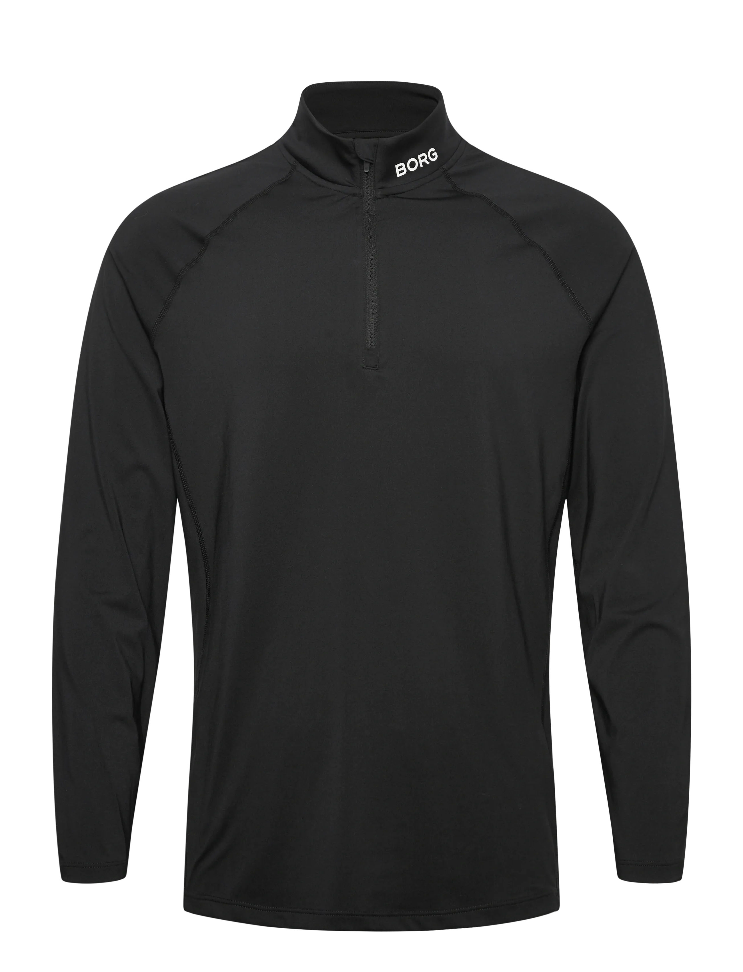Björn Borg BORG GOLF MIDLAYER HALF ZIP - Jaunumi - BLACK BEAUTY / black