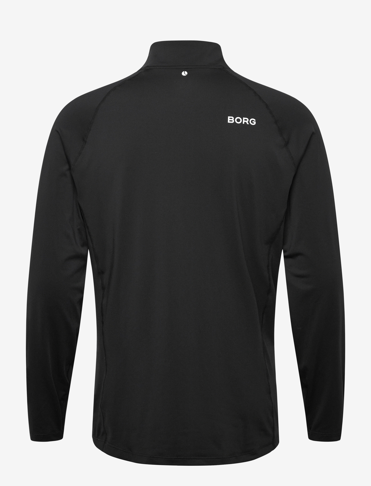 Björn Borg - BORG COURSE MIDLAYER HALF ZIP - fleece og mellemlag - black beauty - 1