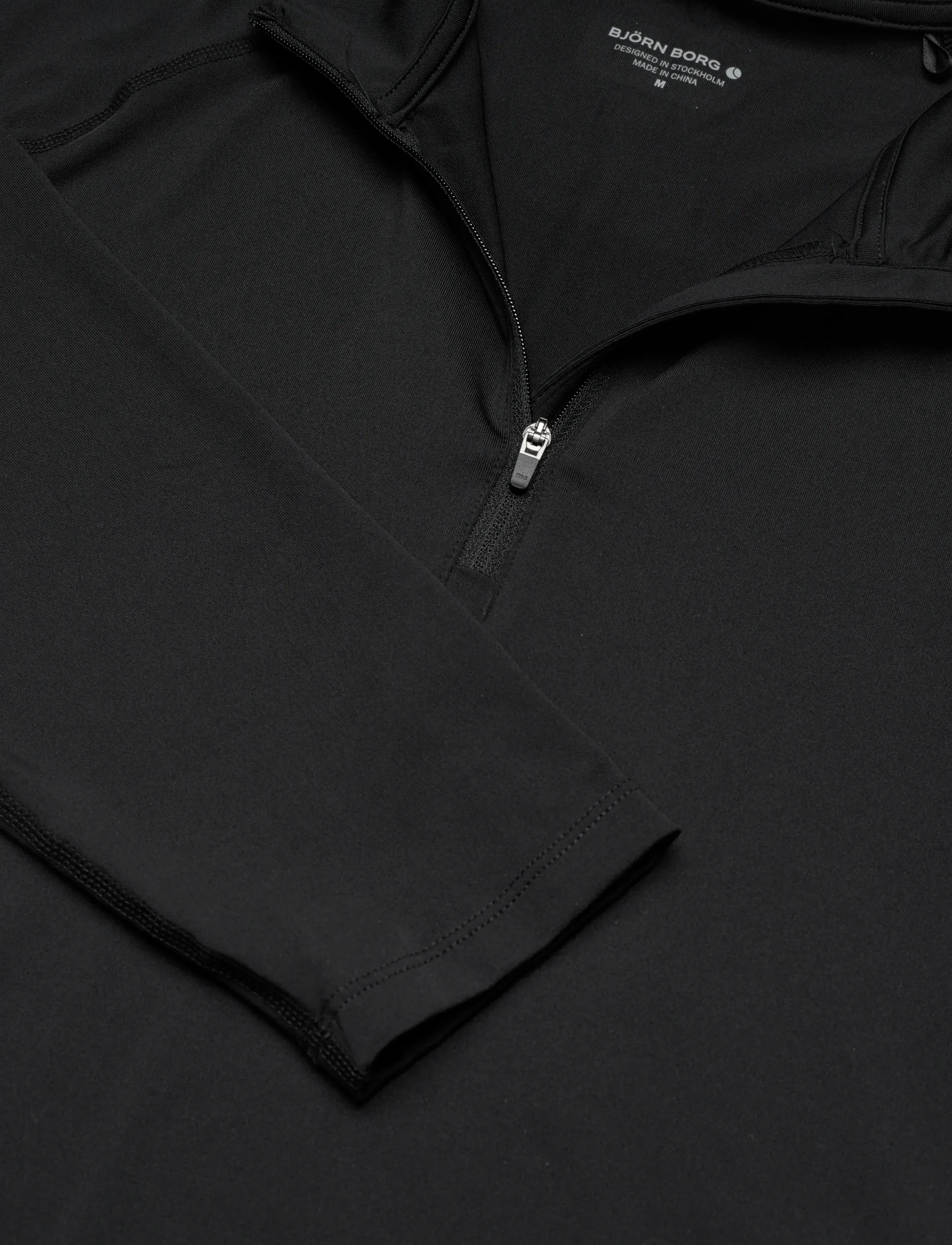 Björn Borg - BORG COURSE MIDLAYER HALF ZIP - fleece & midlayer - black beauty - 2