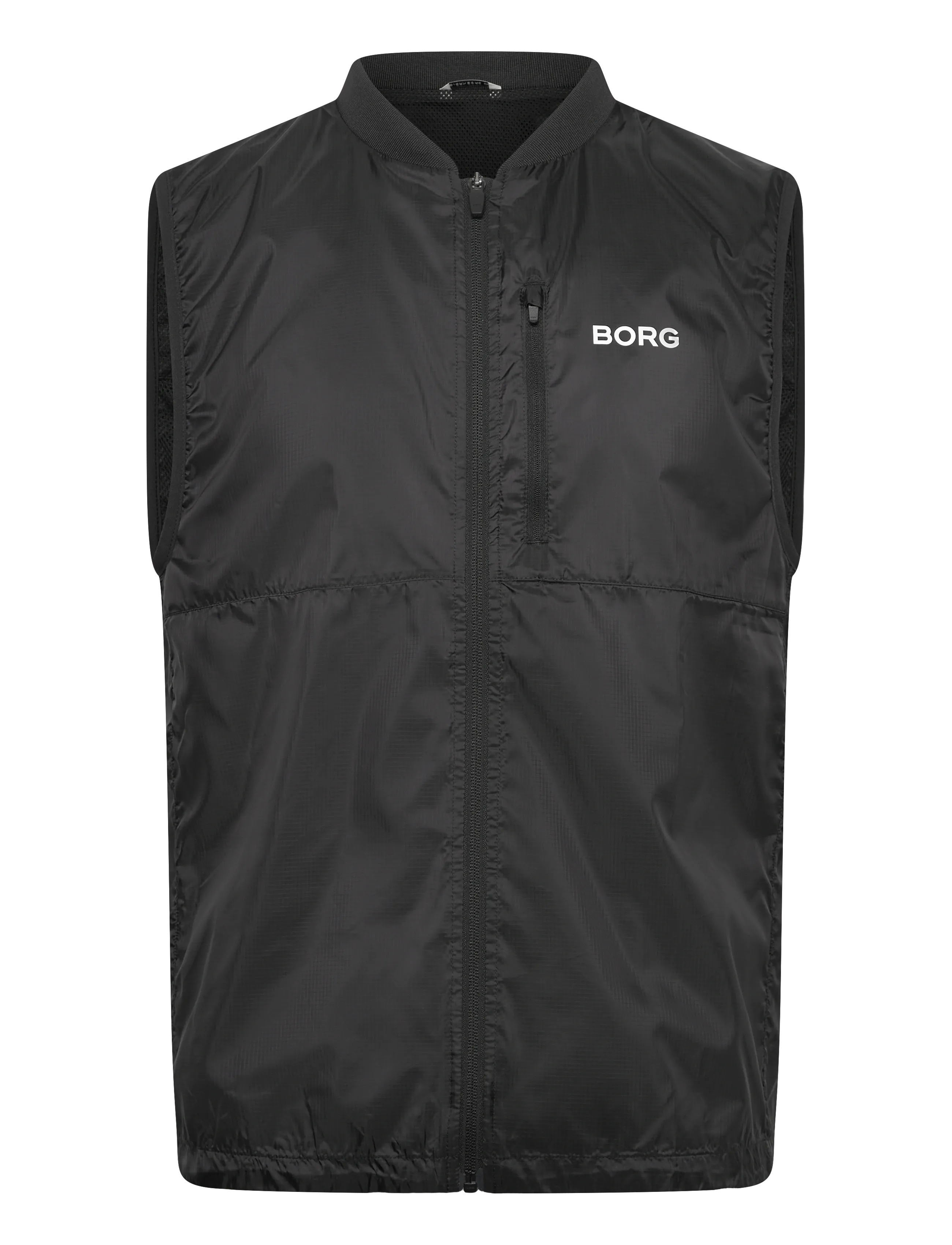 Björn Borg BORG GOLF VEST RIPSTOP - Jacken & Mäntel - BLACK BEAUTY / black