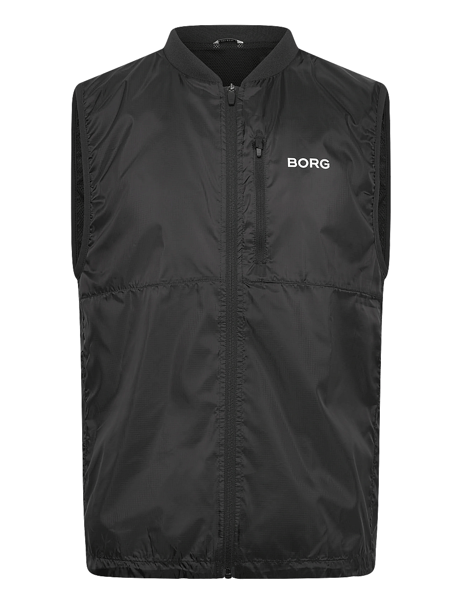 Björn Borg - BORG GOLF VEST RIPSTOP - outdoor - black beauty - 0