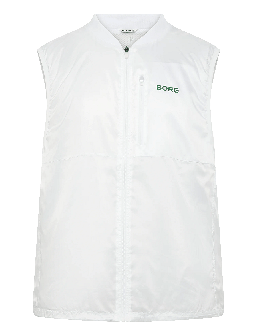 Björn Borg - BORG GOLF VEST RIPSTOP - outdoor - brilliant white - 0