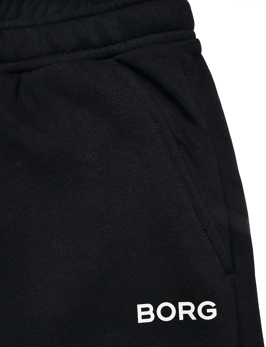 Björn Borg - BORG ESSENTIAL 3 SWEATPANTS - träningsbyxor - black beauty - 3