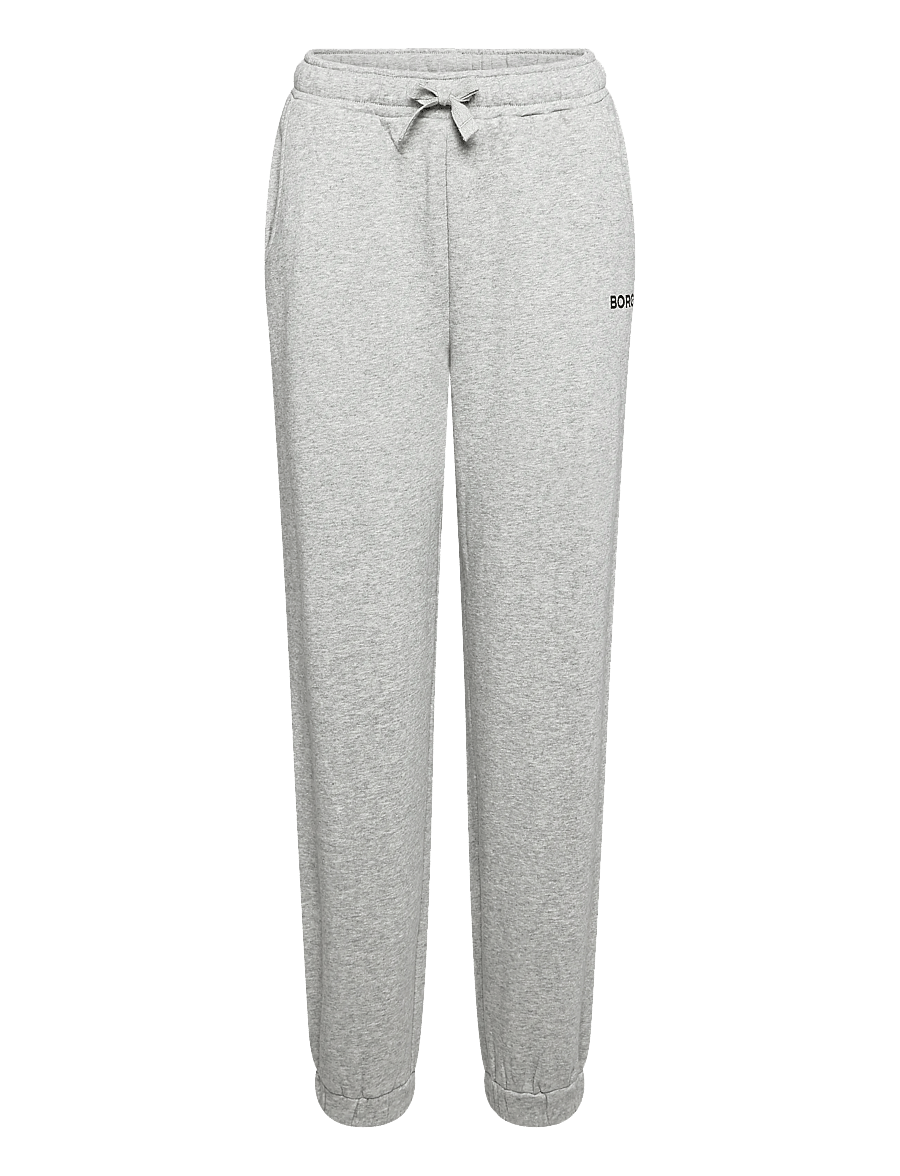 Björn Borg - BORG ESSENTIAL 3 SWEATPANTS - trainingshosen - light grey melange - 0