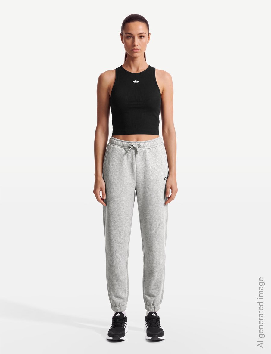 Björn Borg - BORG ESSENTIAL 3 SWEATPANTS - trennipüksid - light grey melange - 0