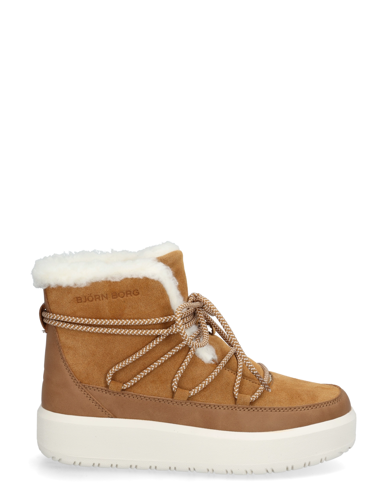 Björn Borg - WOOLY LACE UP - teddy-saapad - caramel - 2