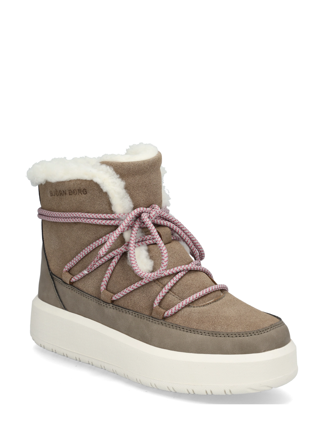 Wooly Lace Up