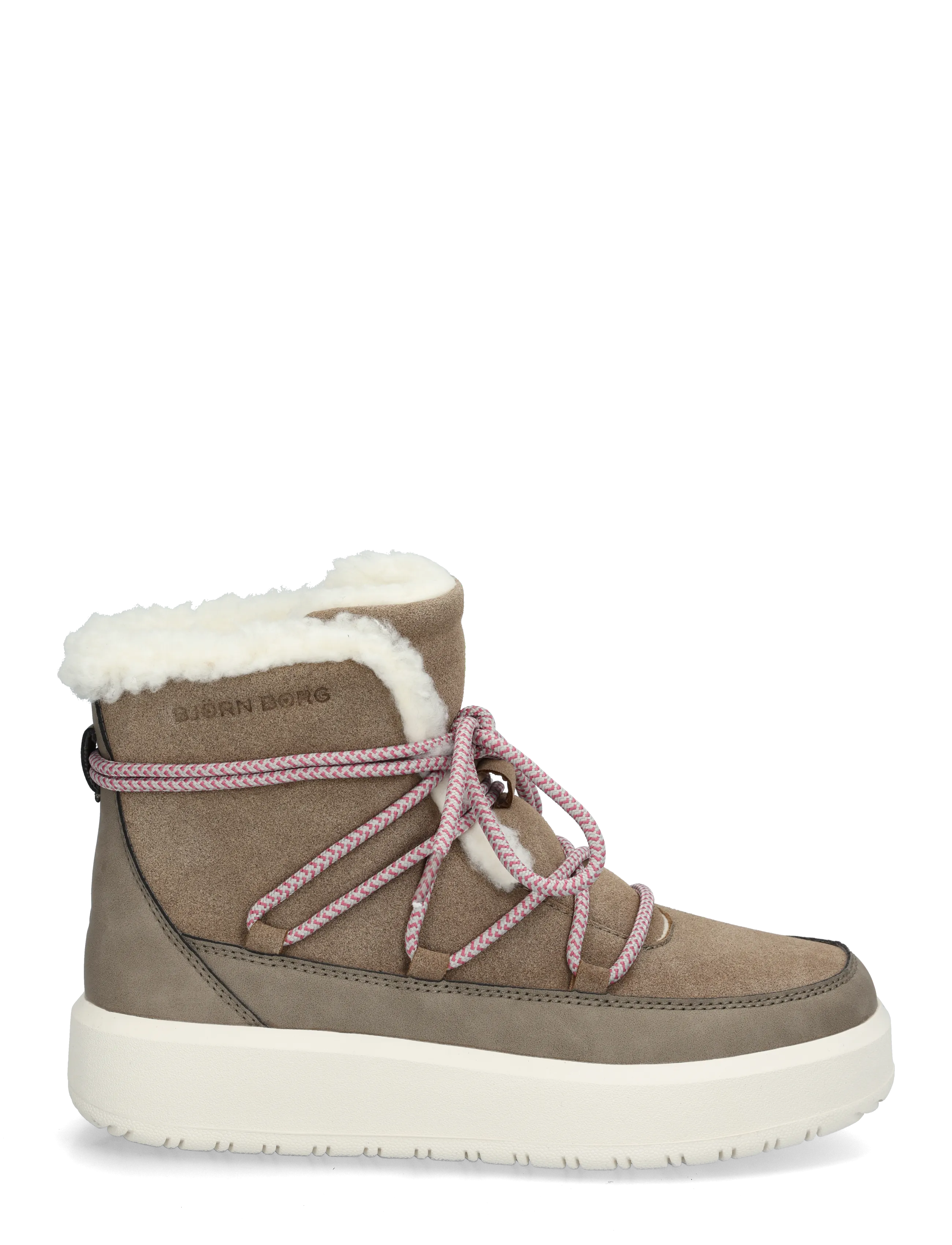 Björn Borg - WOOLY LACE UP - herbstersparnisse - taupe - 2