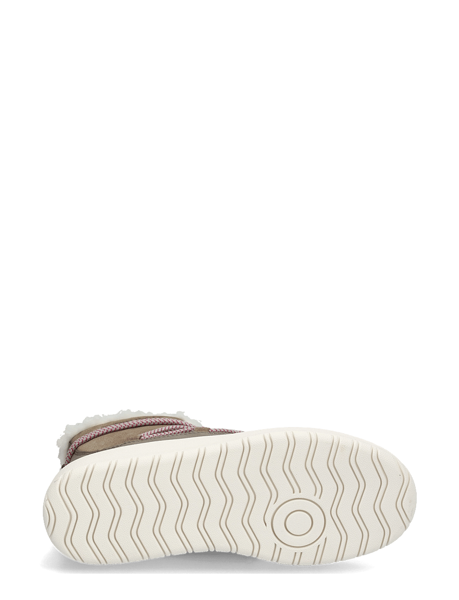 Björn Borg - WOOLY LACE UP - bamsestøvler - taupe - 4