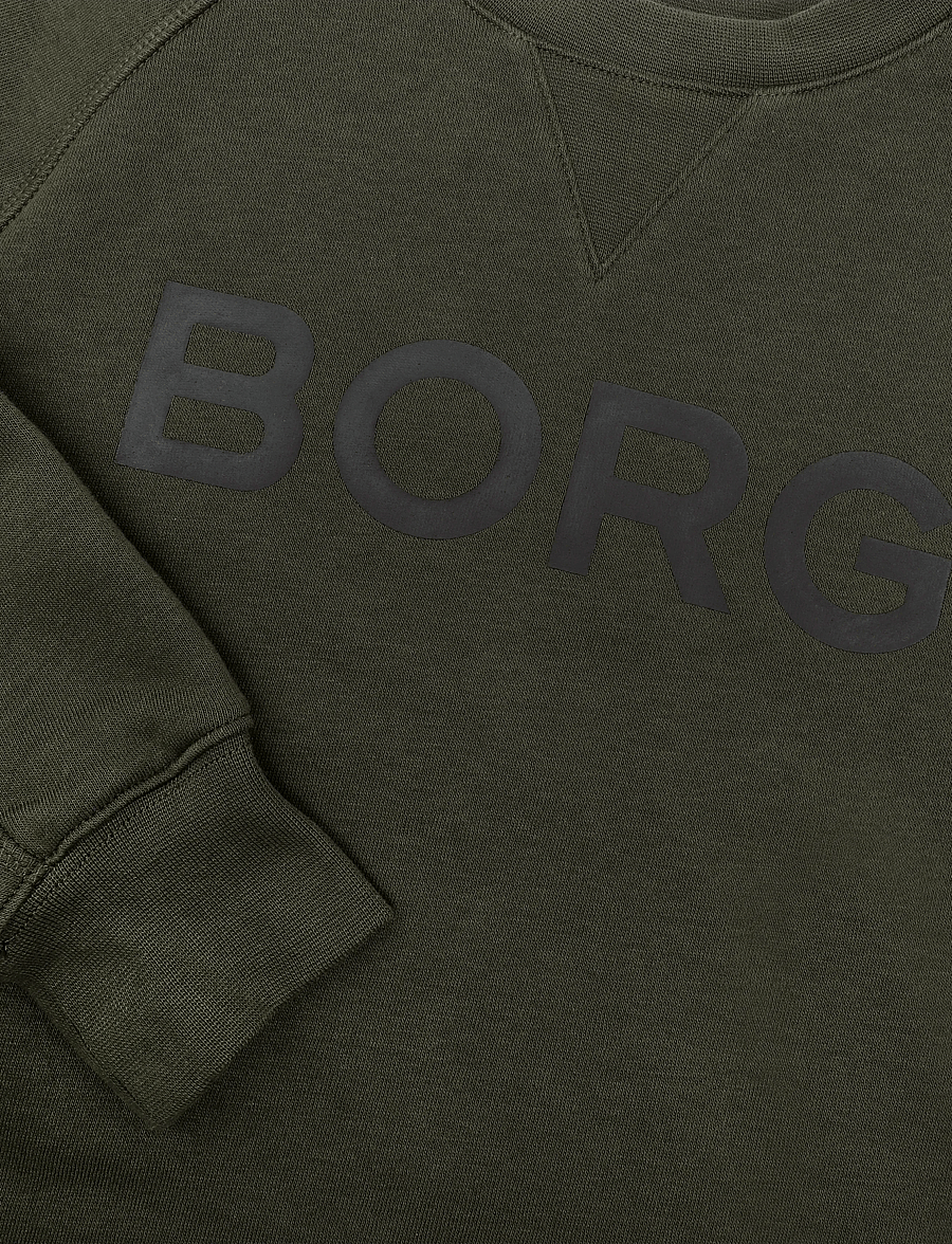 Björn Borg - BORG ESSENTIAL 3 SWEATSHIRT - sweatshirts - forest night - 2