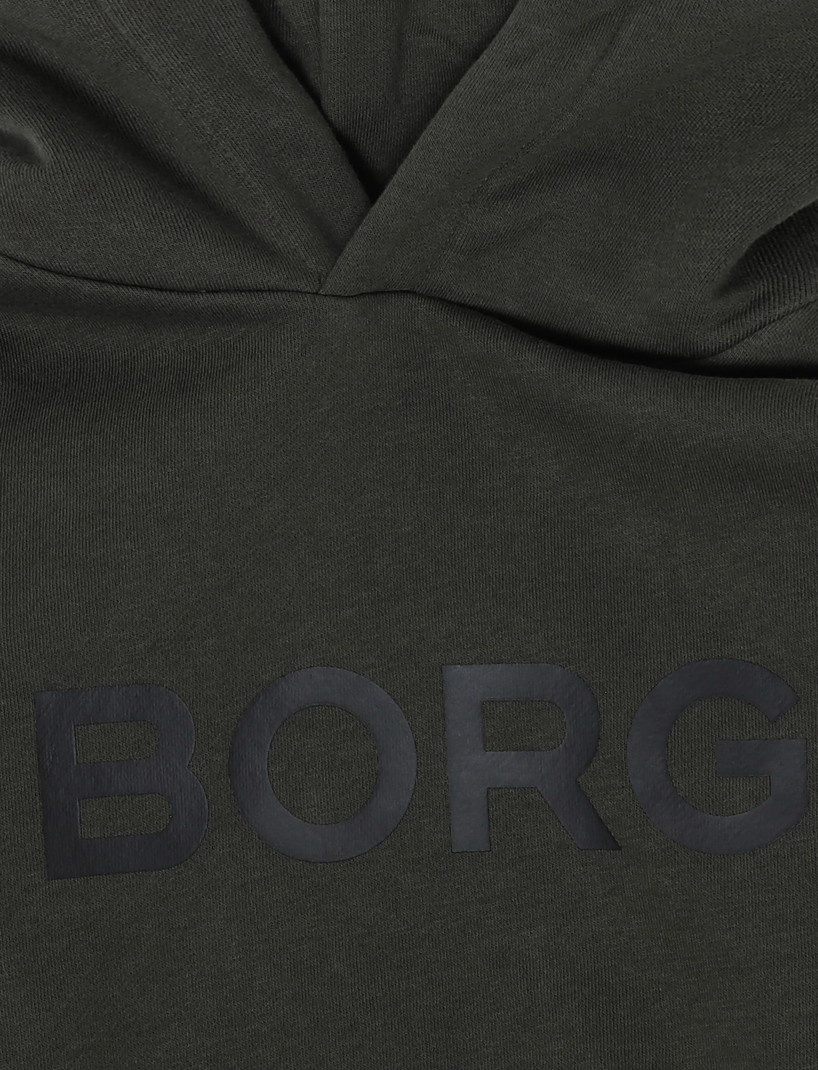 Björn Borg - BORG ESSENTIAL 3 HOODIE - huvtröjor - forest night - 2