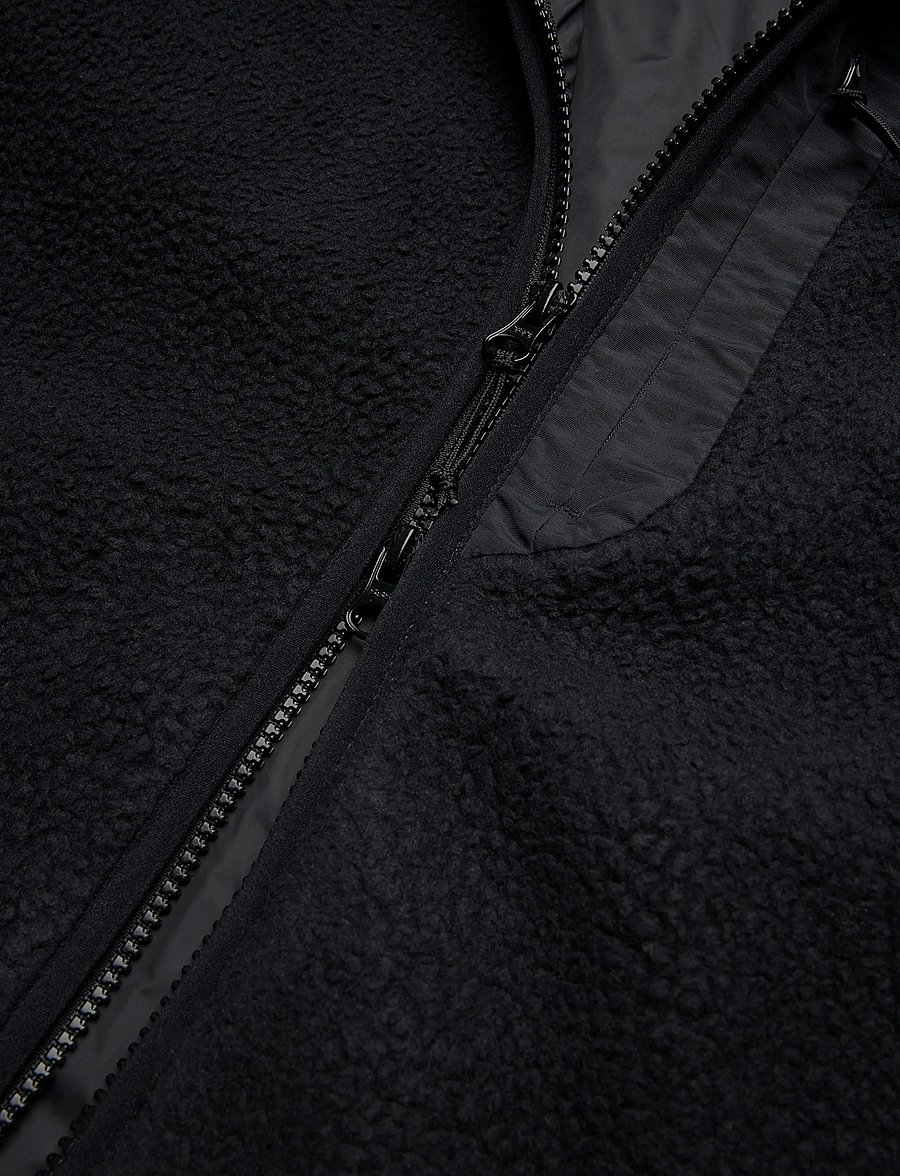 Björn Borg - BORG PILE JACKET - fleece og mellemlag - black beauty - 3