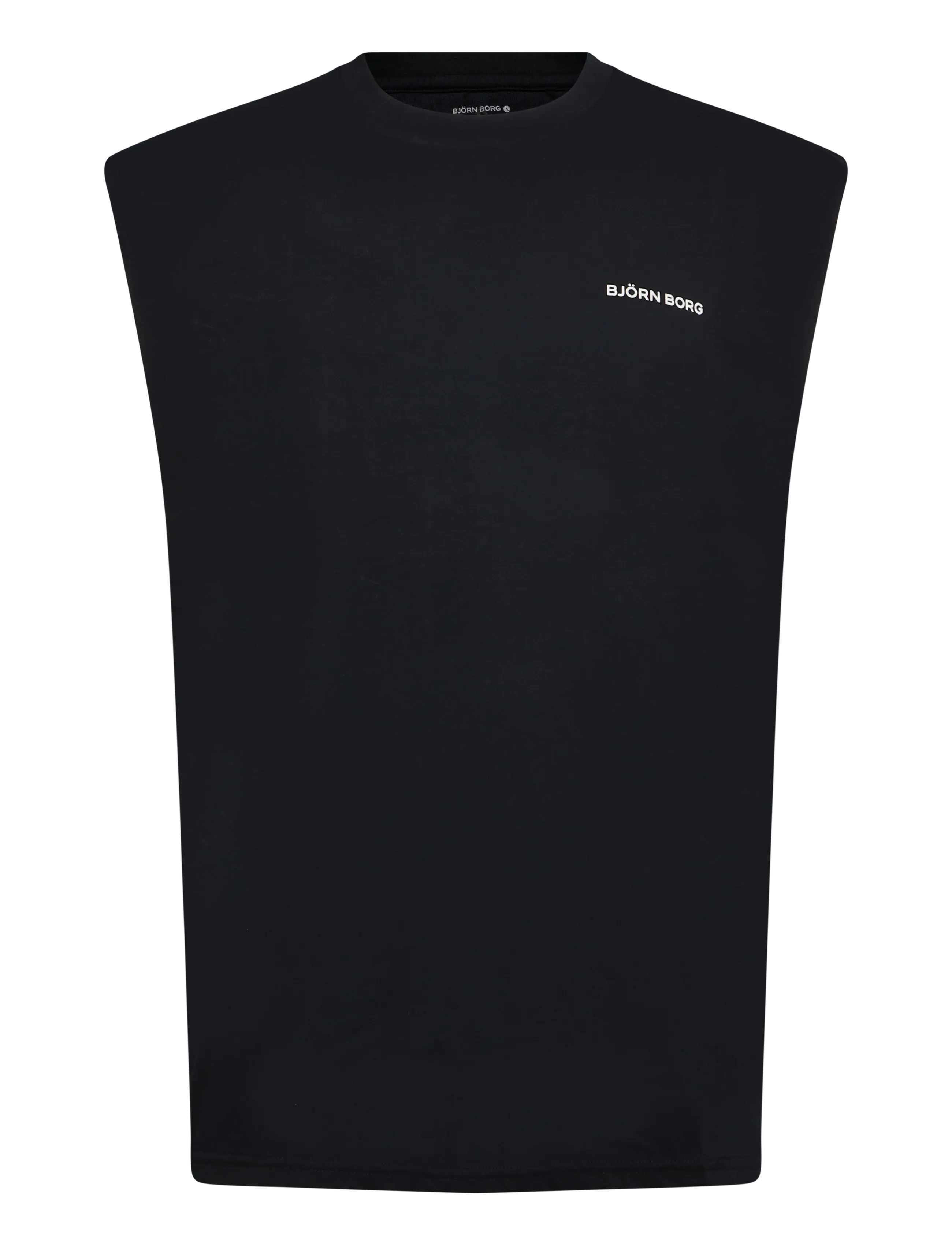 Björn Borg BORG GYM SLEEVELESS T-SHIRT - T-shirts - BLACK BEAUTY / black