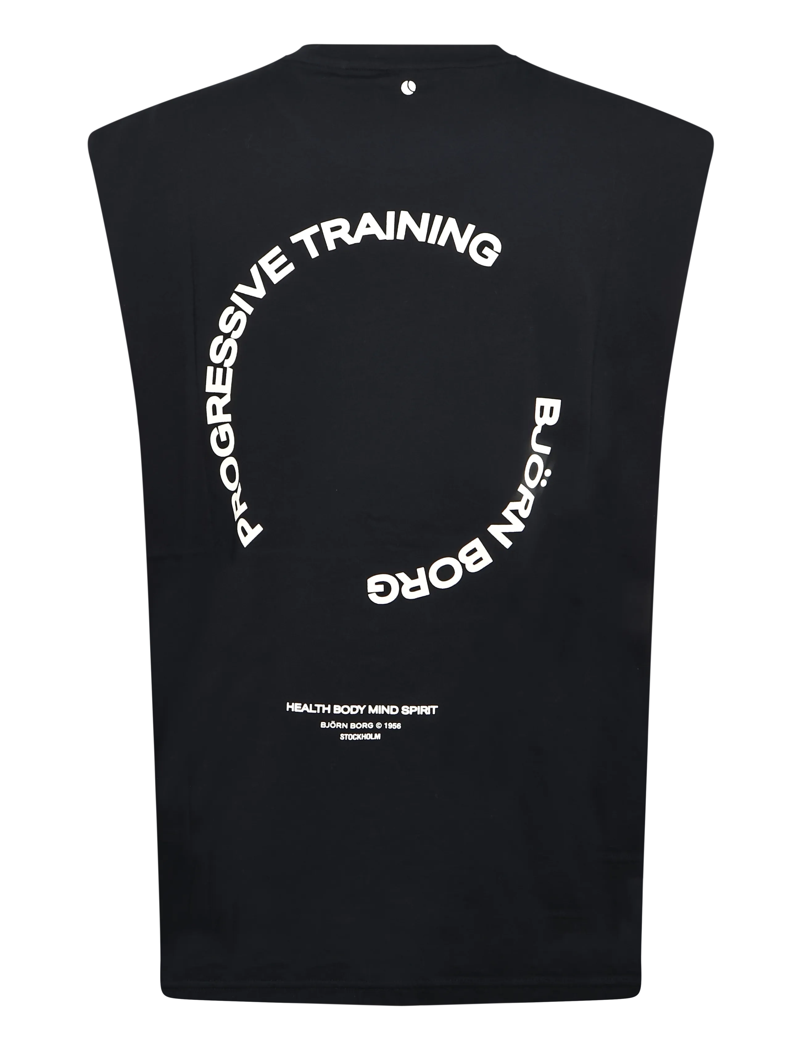Björn Borg - BORG GYM SLEEVELESS T-SHIRT - black beauty - 1