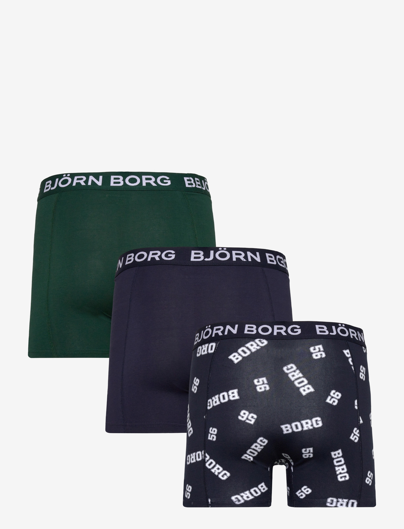 Björn Borg - COTTON STRETCH 56 BOXER 3p - unterhosen im multipack - multipack 1 - 1