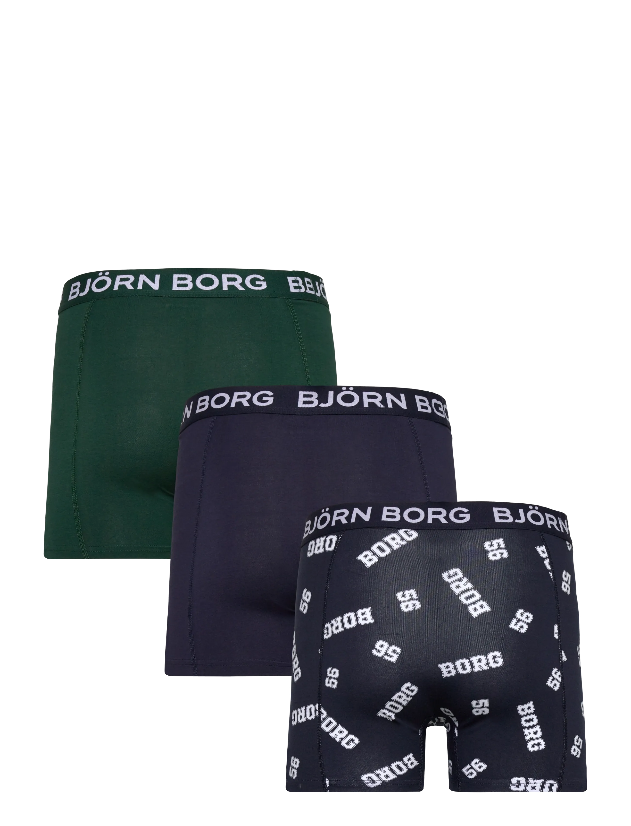 Björn Borg - COTTON STRETCH 56 BOXER 3p - multipack underpants - multipack 1 - 1