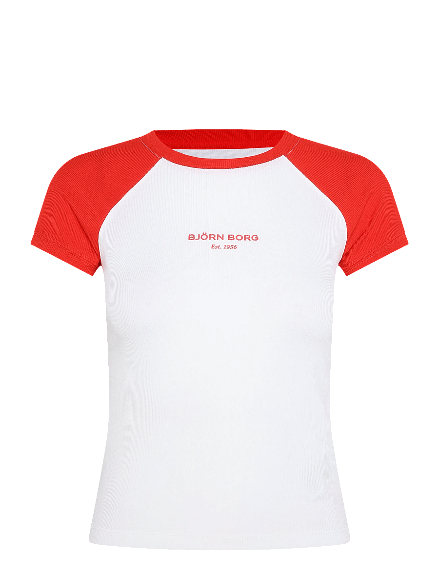 Björn Borg - STUDIO RINGER T-SHIRT - t-shirts - brilliant white - 0
