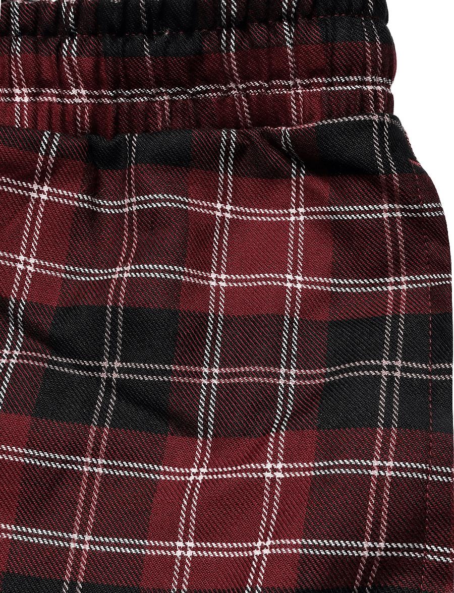 Björn Borg - CORE FLANNEL PYJAMA PANTS - pyjama bottoms - bb forest tartan 11 - 2