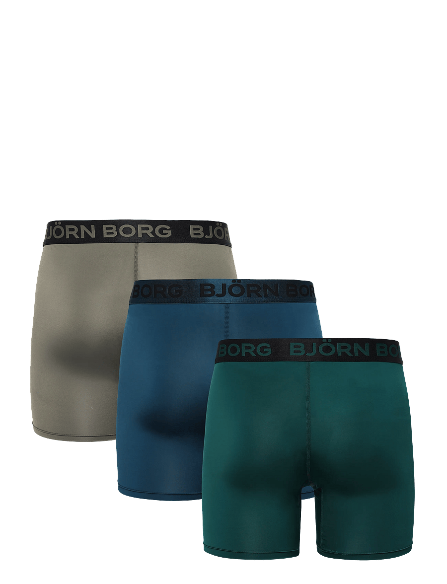 Björn Borg - SPORTS MICROFIBER BOXER 3p - basesayer underdele - multipack 1 - 1