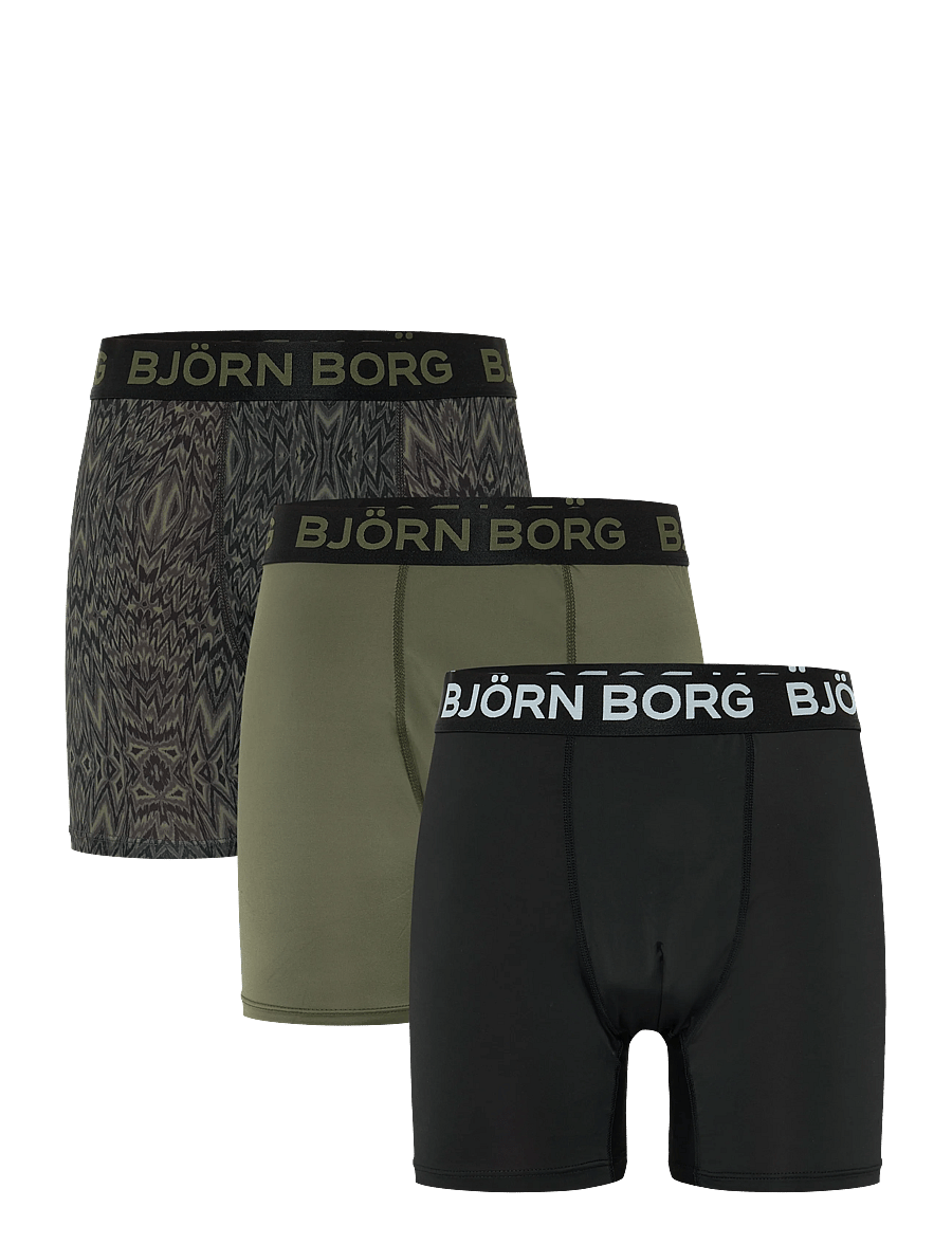 Björn Borg - SPORTS MICROFIBER BOXER 3p - funkionsunterwäsche - hosen - multipack 2 - 0