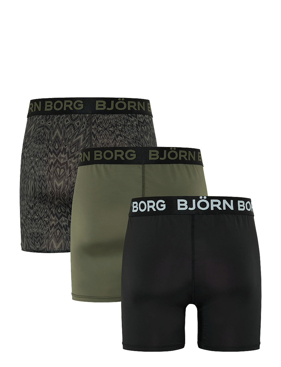 Björn Borg - SPORTS MICROFIBER BOXER 3p - funkionsunterwäsche - hosen - multipack 2 - 1