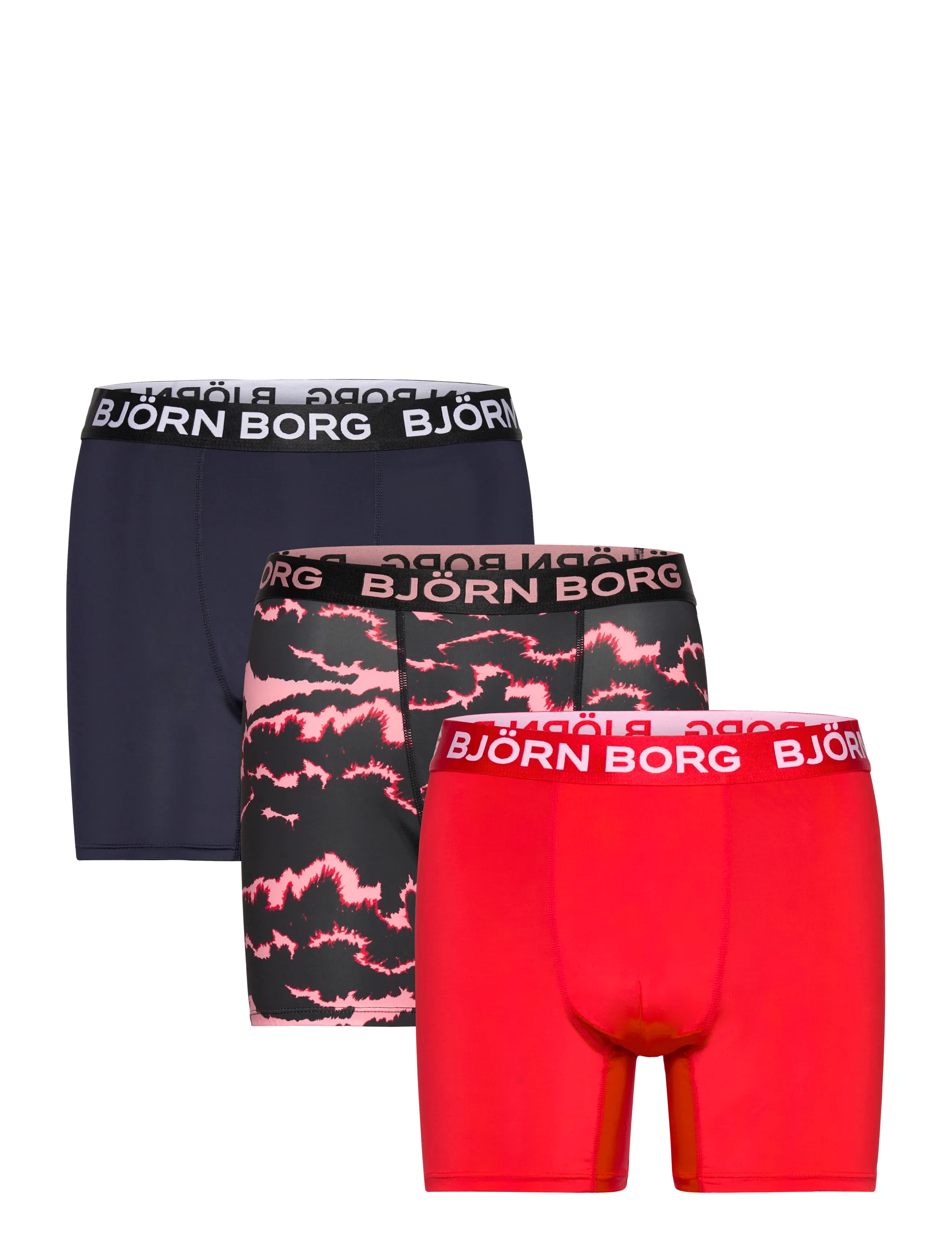 Björn Borg SPORTS MICROFIBER BOXER 3p - Apakšveļa - MULTIPACK 3 / multi