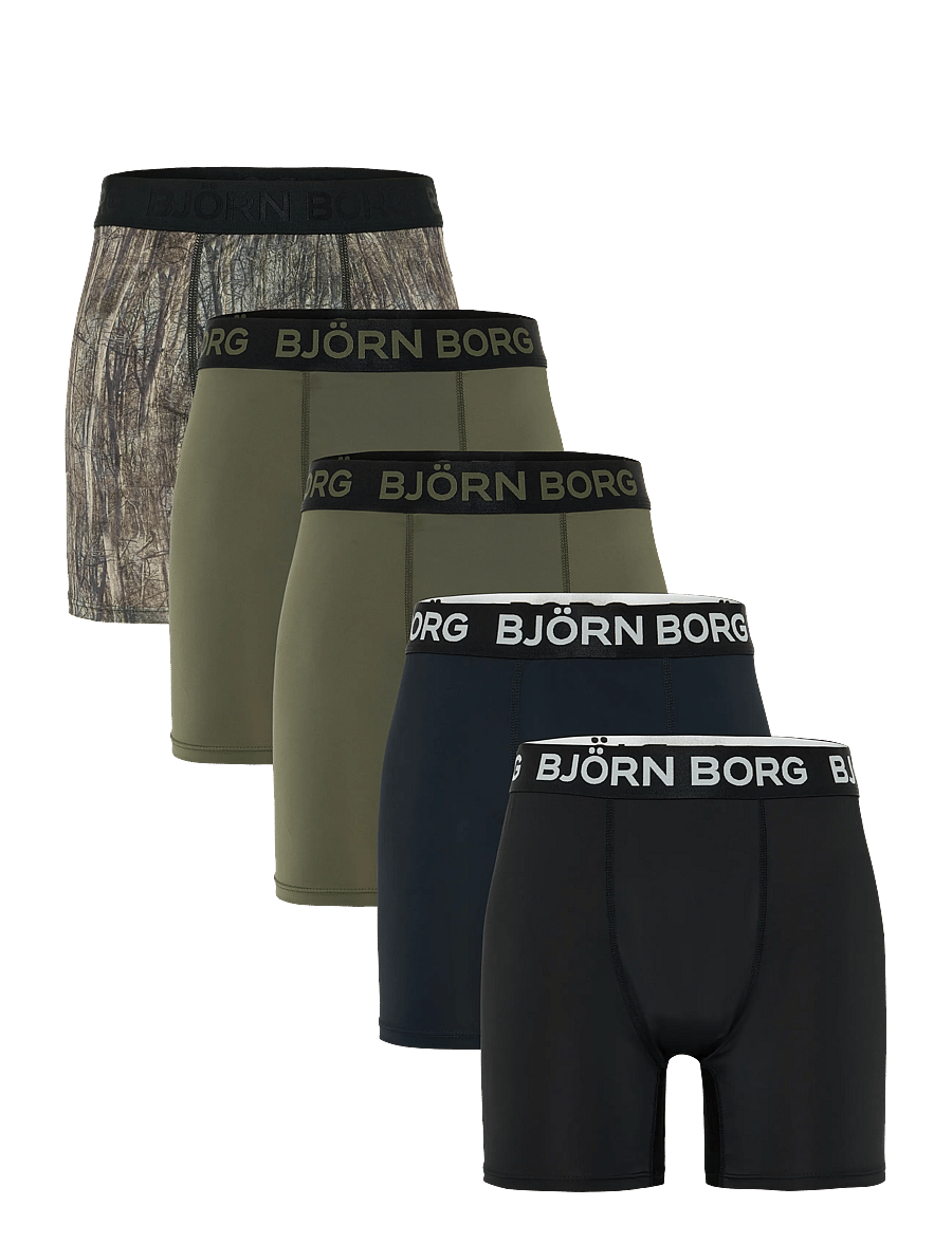 Björn Borg - SPORTS MICROFIBER BOXER 5p - multipack 2 - 0