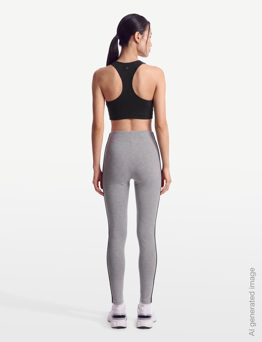 Björn Borg - STUDIO RIBBED RACERBACK BRA - sports-bh'er - black beauty - 4