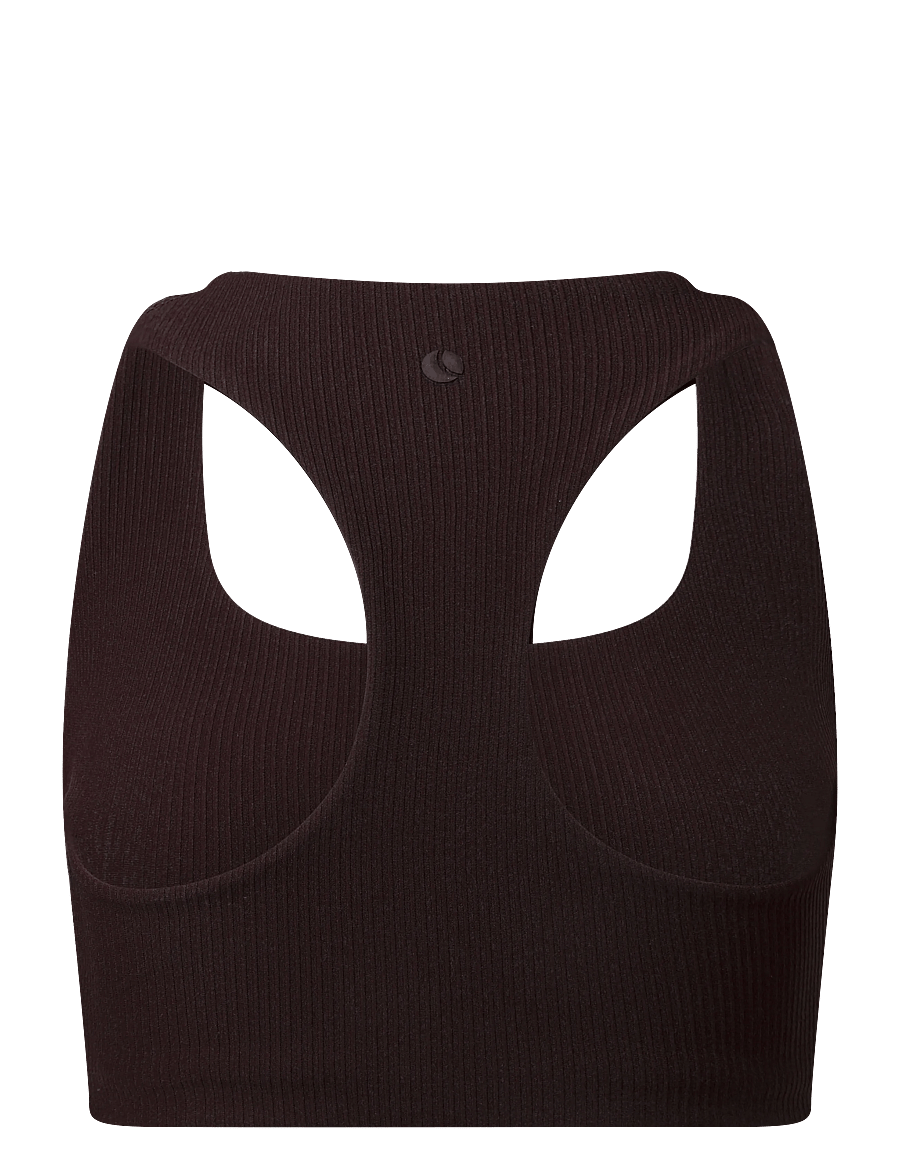 Björn Borg - STUDIO RIBBED RACERBACK BRA - sports-bh - coffee bean - 1