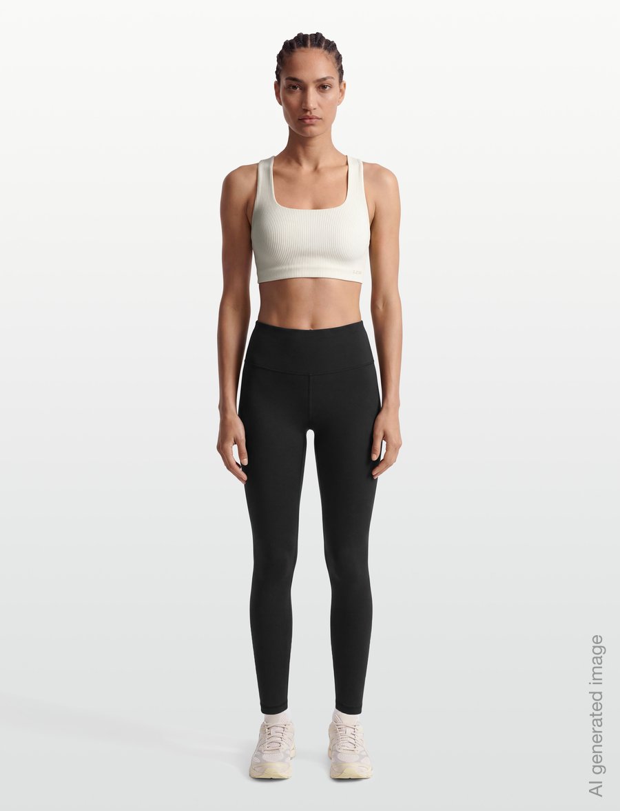 Björn Borg - STUDIO RIBBED RACERBACK BRA - spordi-rinnahoidjad - tofu - 0