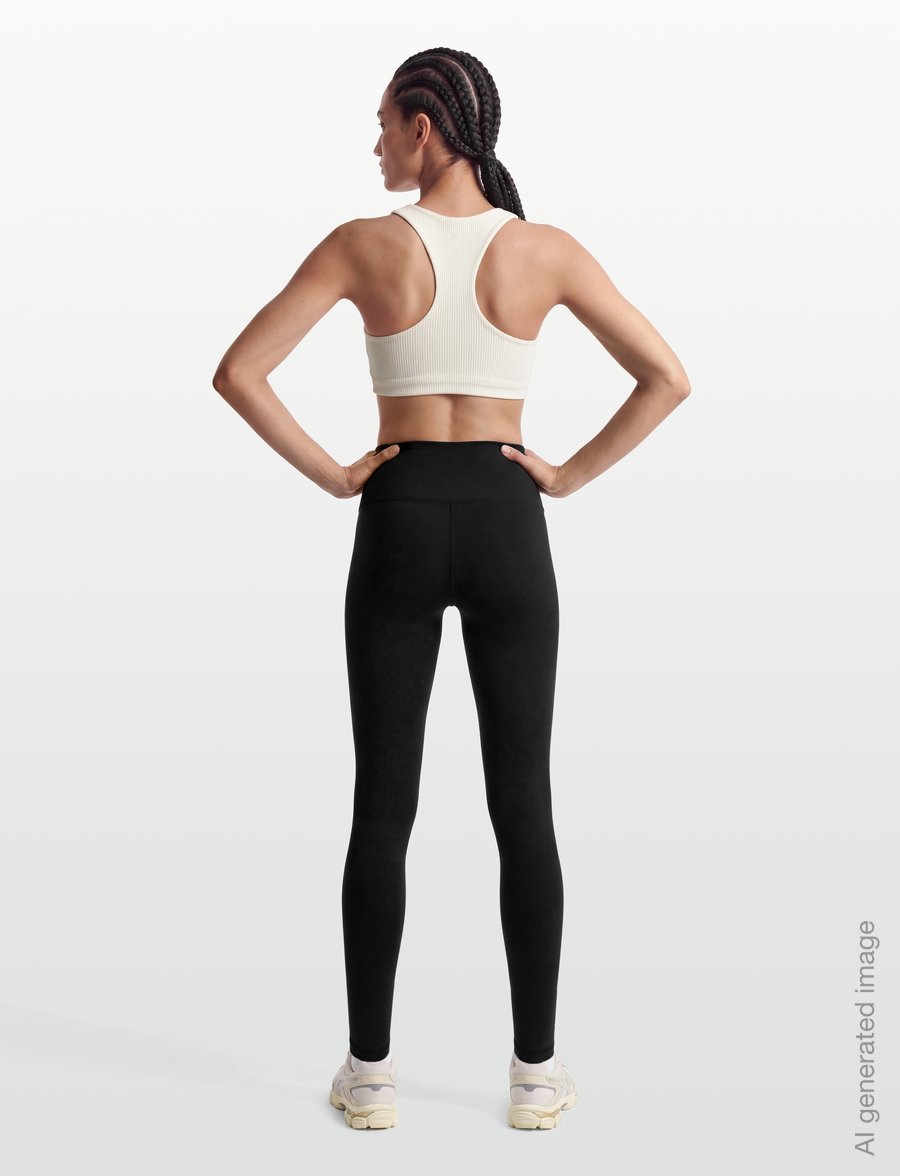 Björn Borg - STUDIO RIBBED RACERBACK BRA - spordi-rinnahoidjad - tofu - 4