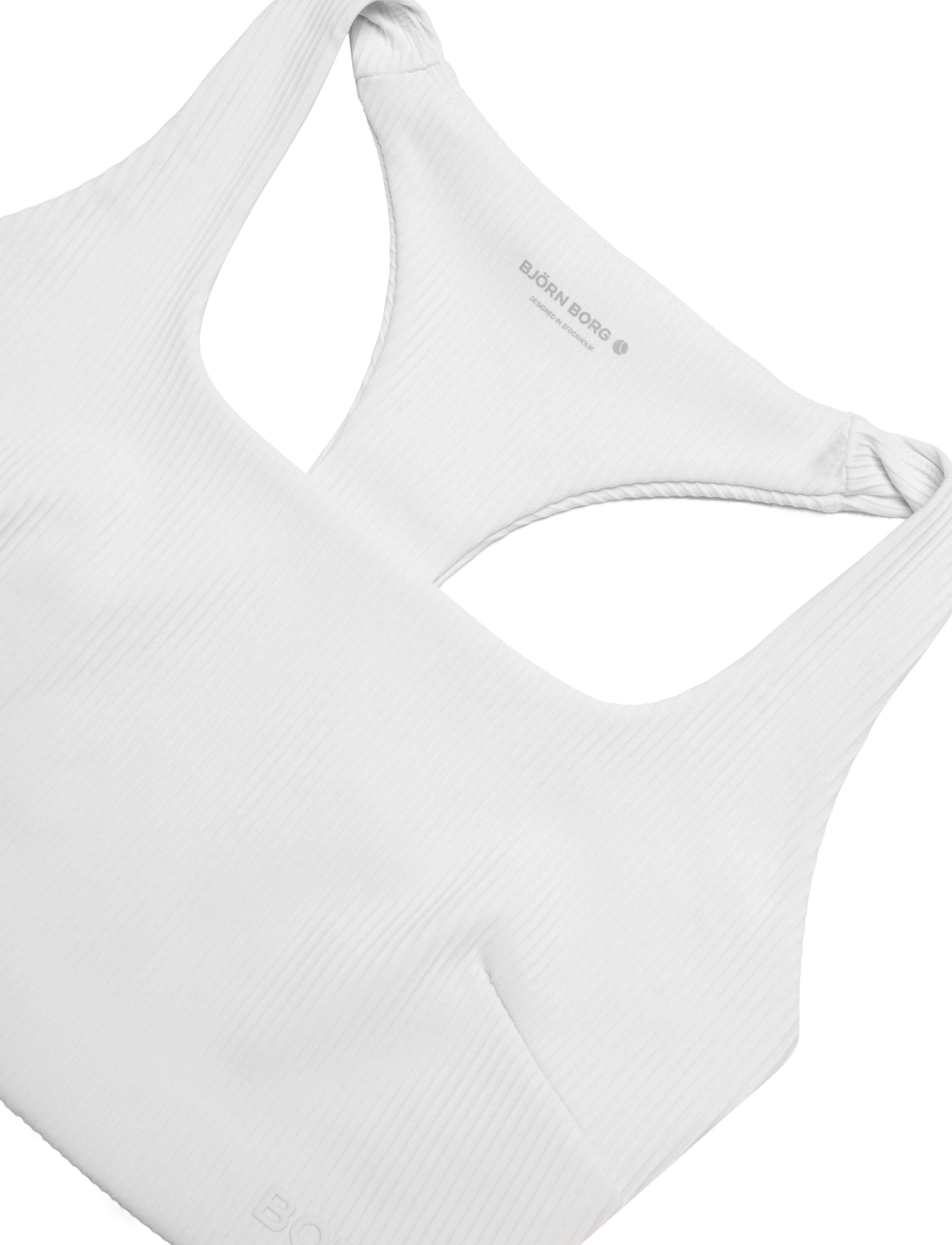 Björn Borg - STUDIO RIBBED RACERBACK BRA - sports-bh'er - tofu - 2