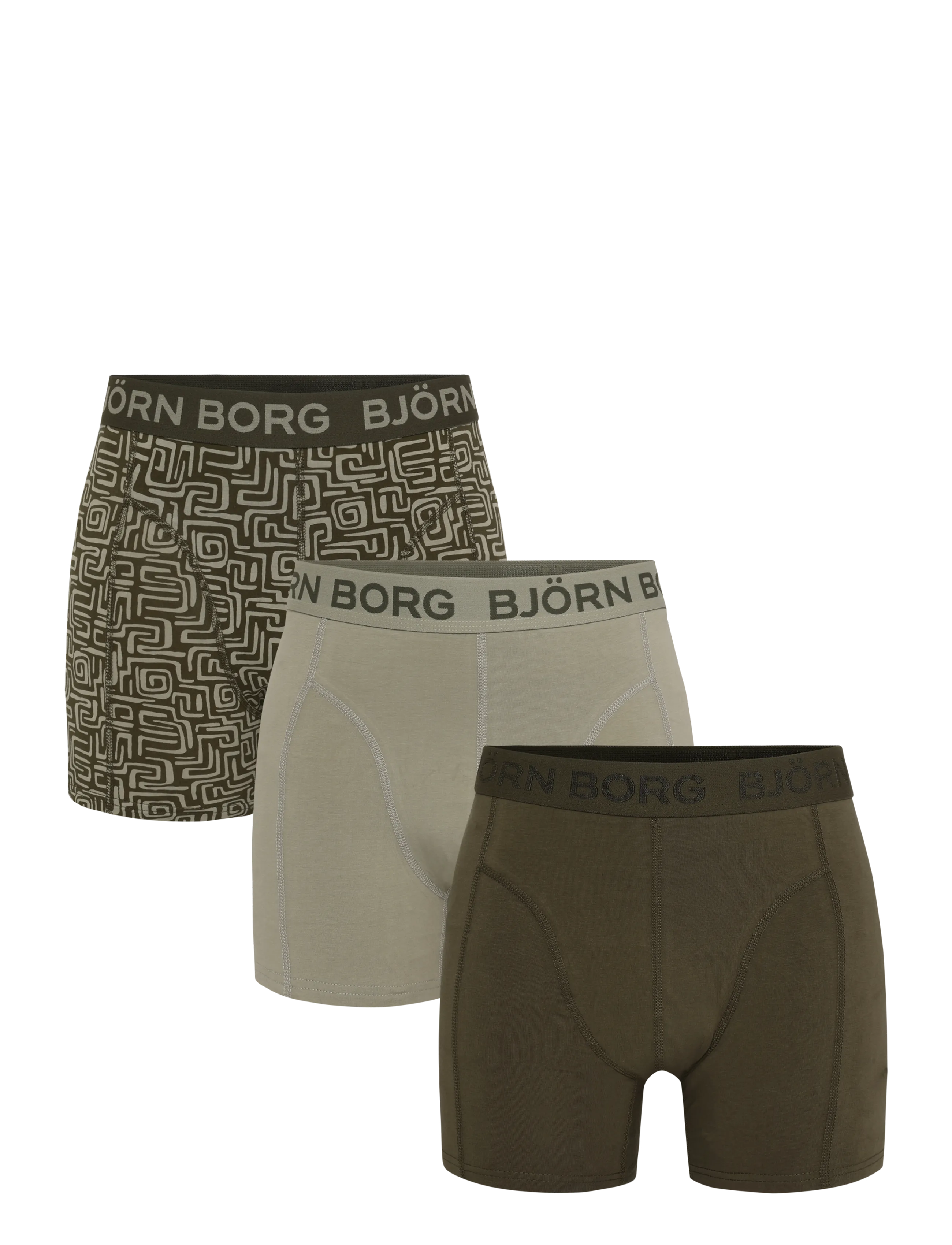 Björn Borg COTTON STRETCH BOXER 3p - Björn Borg - MULTIPACK 3 / multi