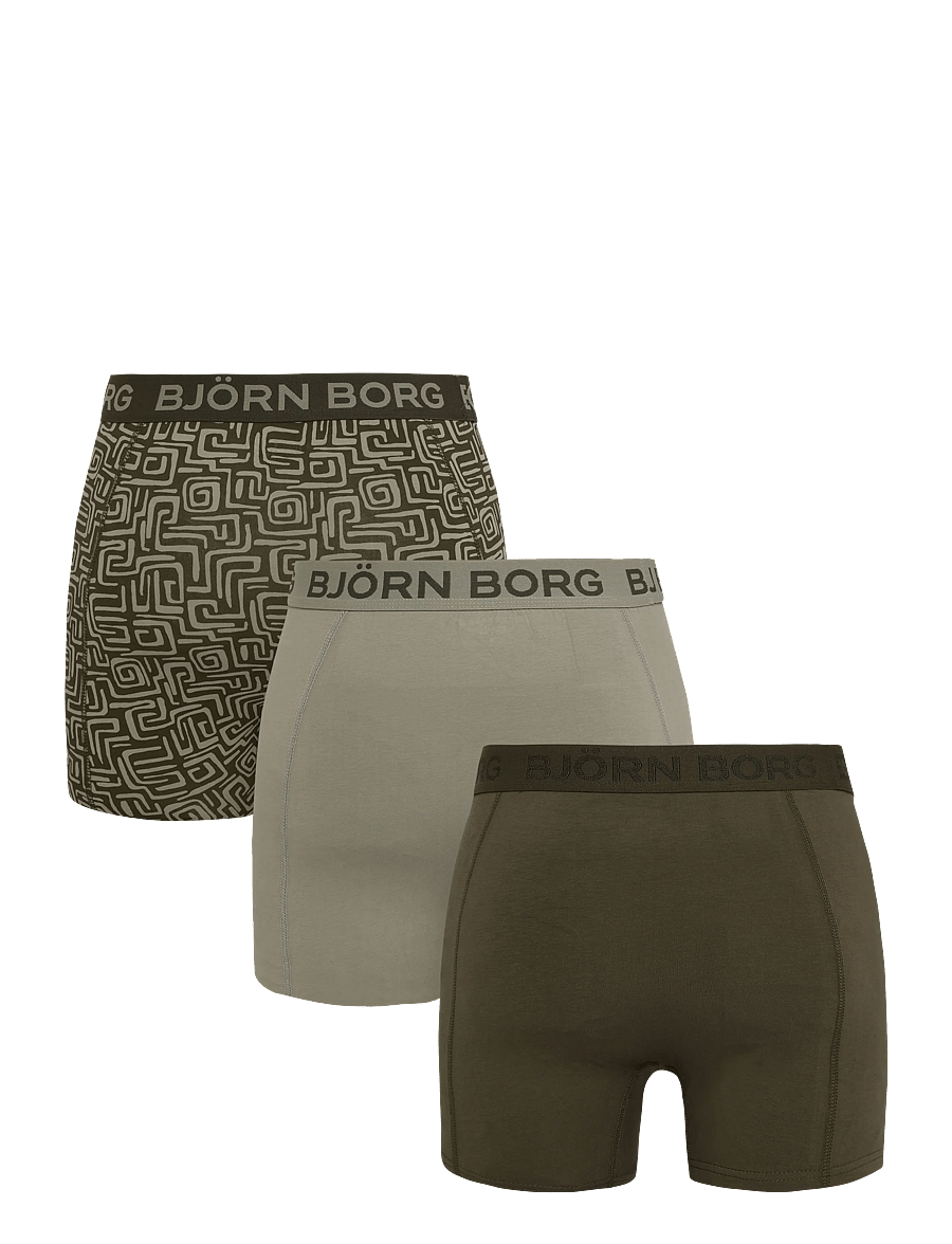 Björn Borg - COTTON STRETCH BOXER 3p - boxershorts - multipack 3 - 1