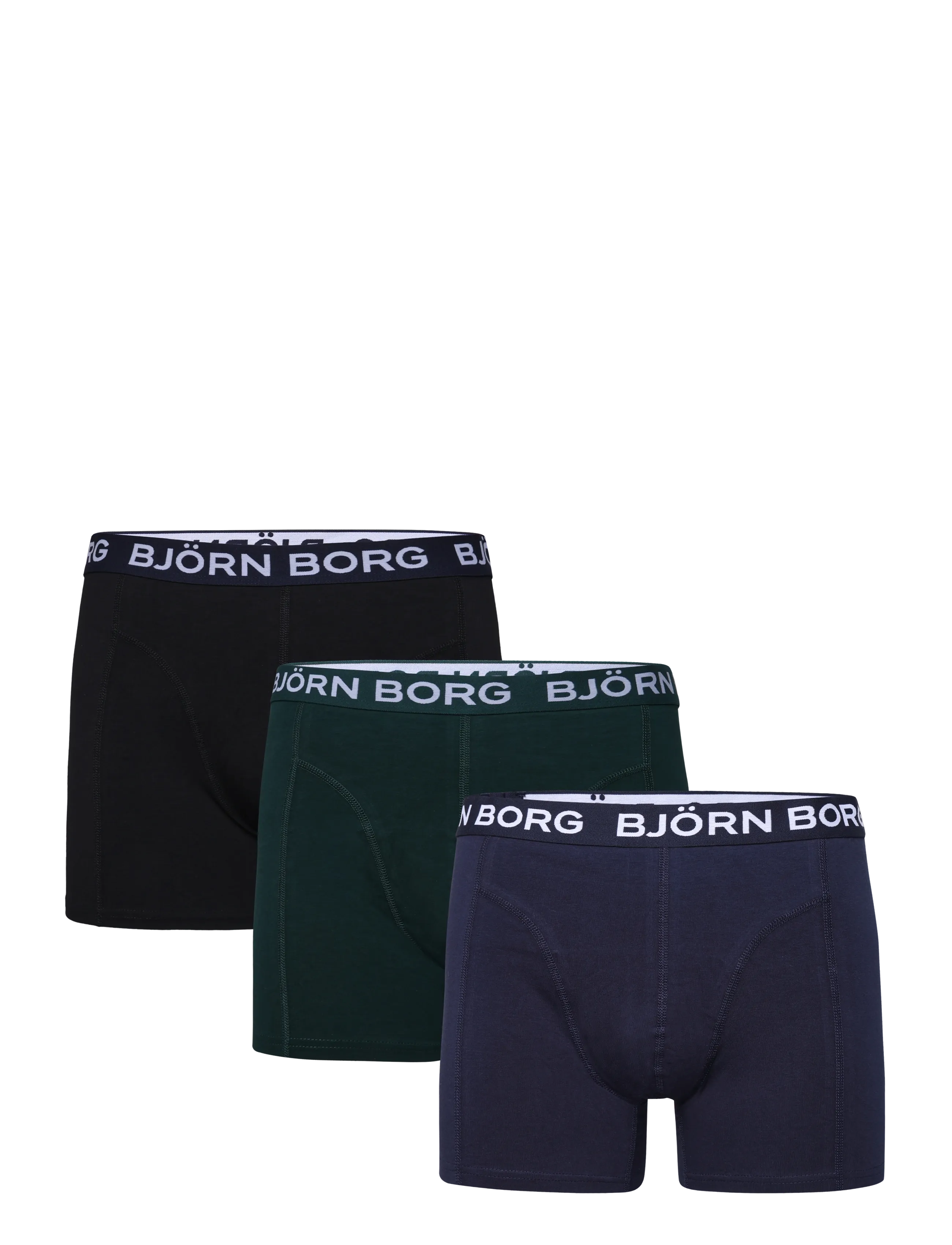 Björn Borg COTTON STRETCH BOXER 3p - Unterhosen im Multipack - MULTIPACK 5 / black