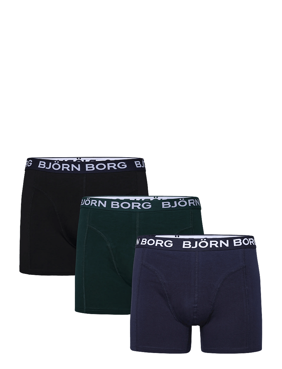 Björn Borg - COTTON STRETCH BOXER 3p - unterhosen im multipack - multipack 5 - 0