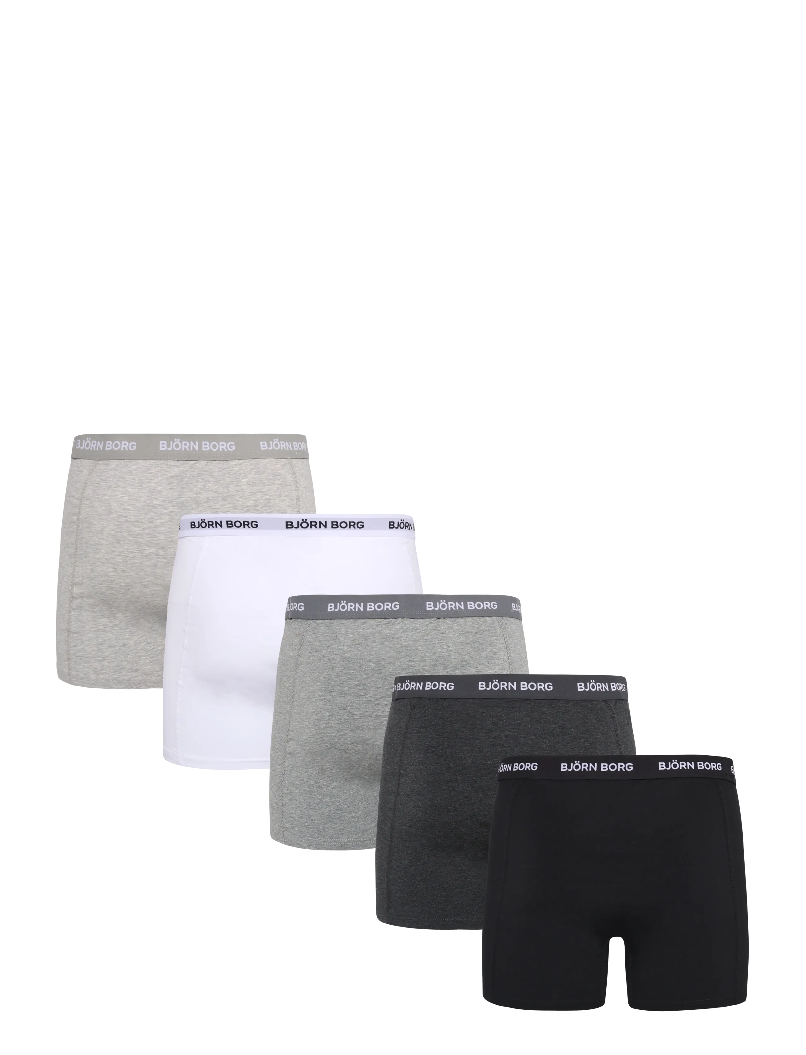 Björn Borg - COTTON STRETCH BOXER 5p - bokserid - multipack 2 - 1