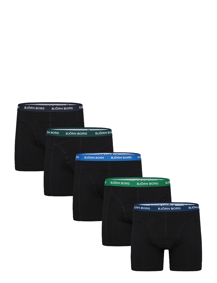 Björn Borg - COTTON STRETCH BOXER 5p - bokserid - multipack 4 - 0