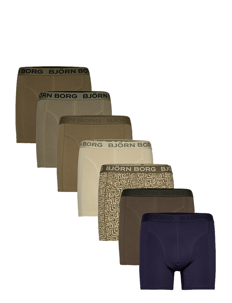 Björn Borg - COTTON STRETCH BOXER 7p - multipack underbukser - multipack 1 - 0