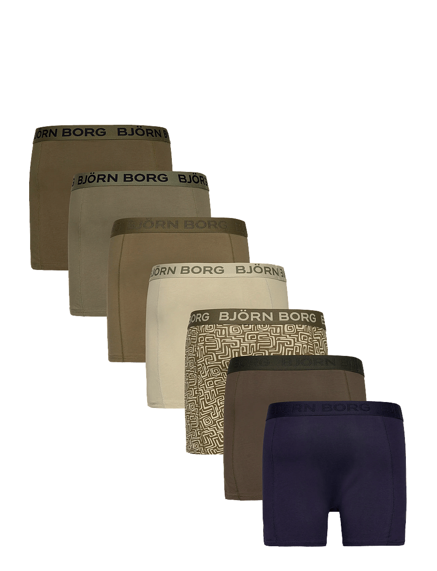 Björn Borg - COTTON STRETCH BOXER 7p - multipack underbukser - multipack 1 - 1