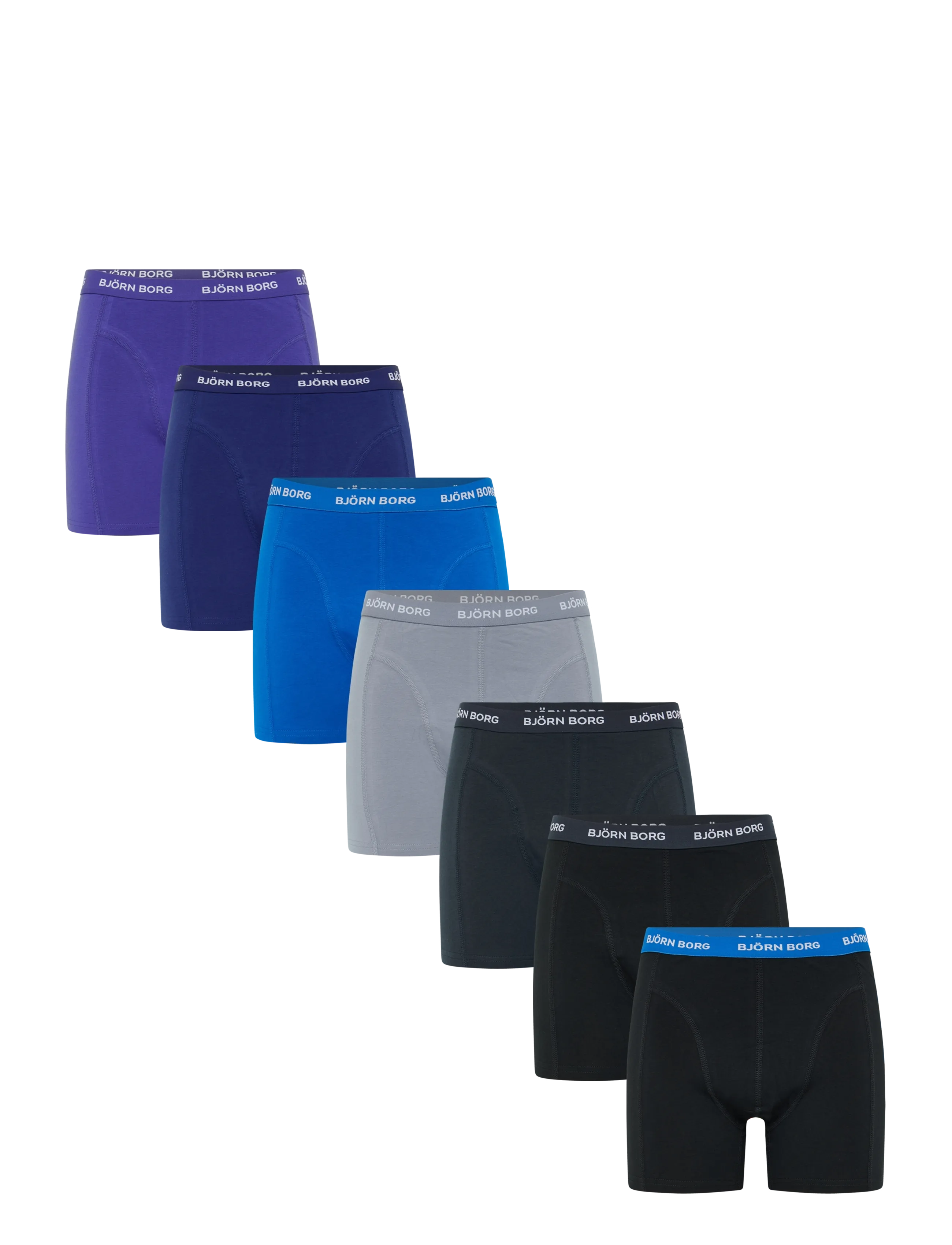 Björn Borg COTTON STRETCH BOXER 7p - Unterhosen im Multipack - MULTIPACK 2 / multi