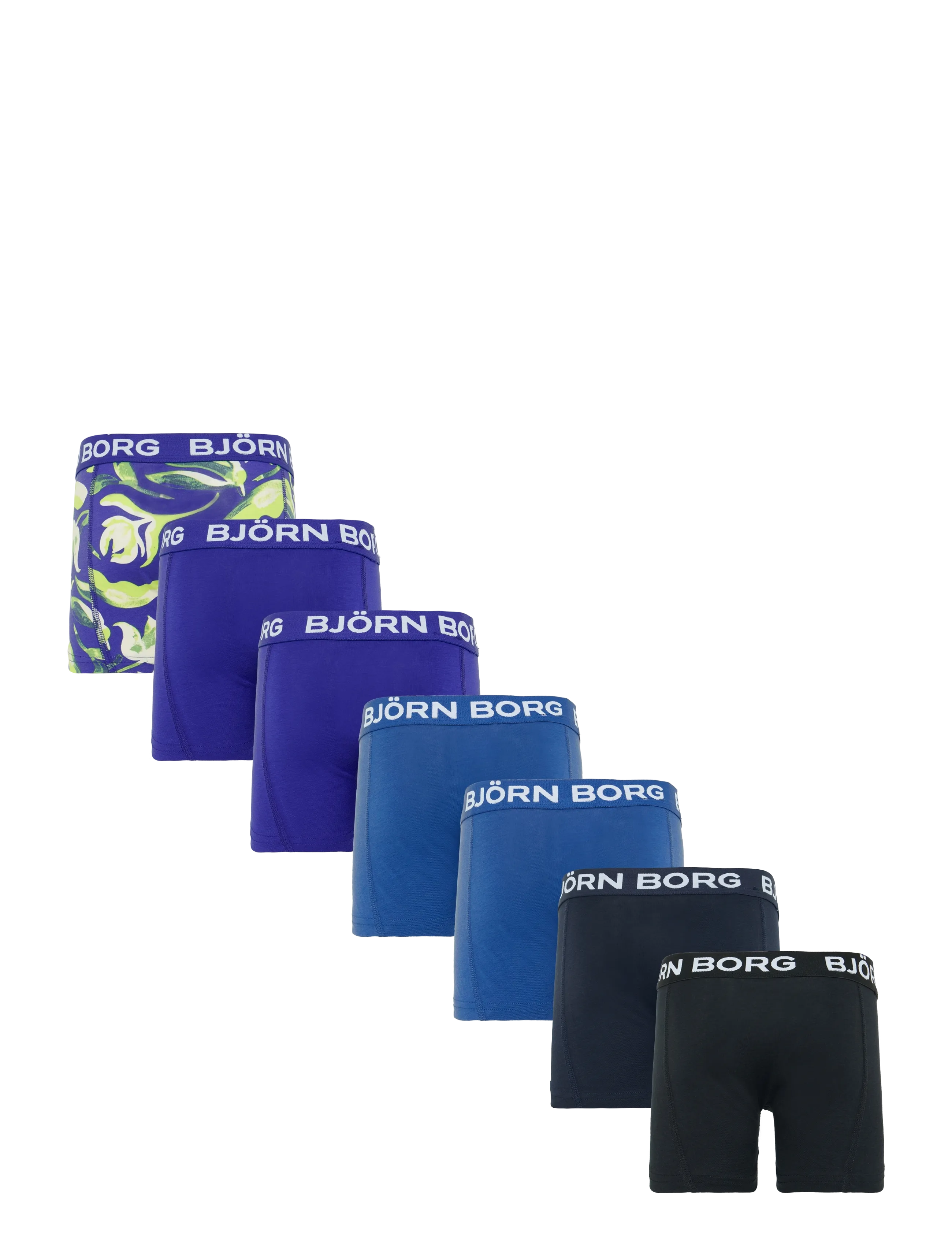 Björn Borg - COTTON STRETCH BOXER 7p - underbukser - multipack 1 - 1
