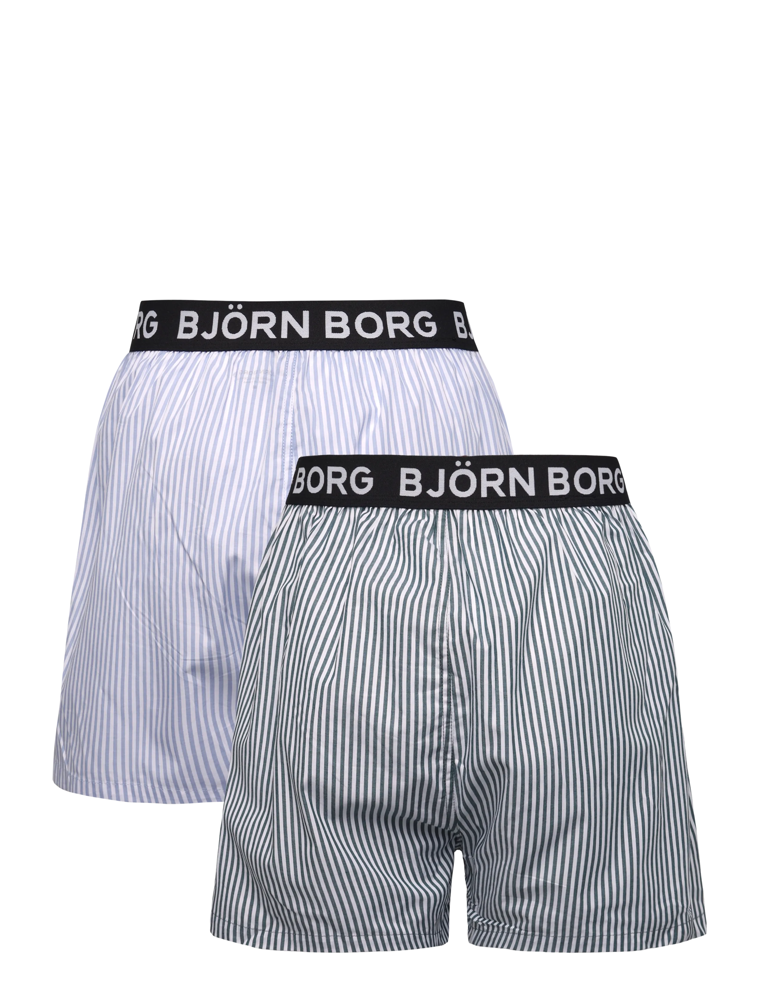 Björn Borg - COTTON STRETCH LOGO WOVEN BOXER SHORTS 2p - multipack 1 - 1