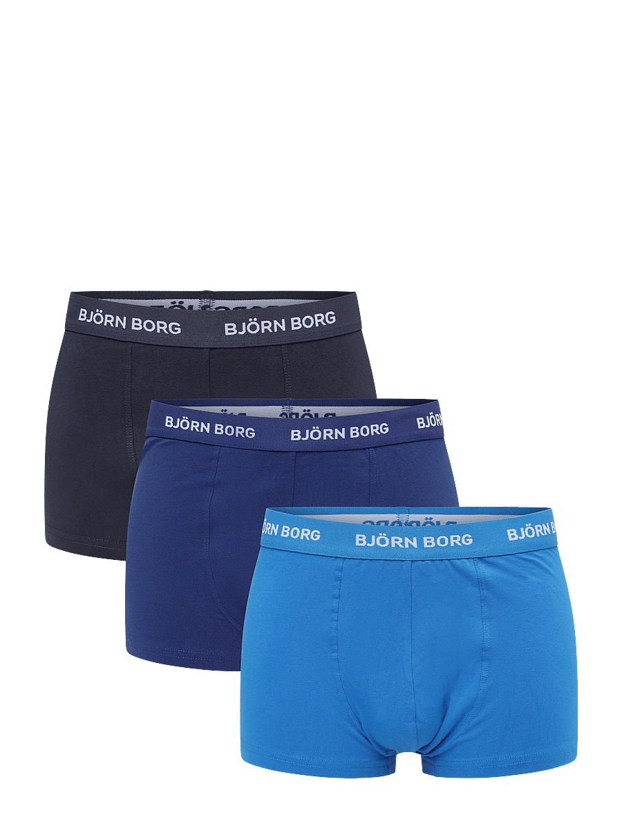 Björn Borg - COTTON STRETCH TRUNK 3p - multipakk aluspüksid - multipack 1 - 0
