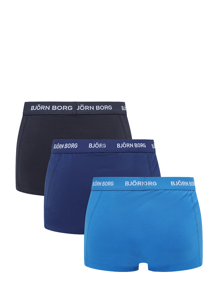 Björn Borg - COTTON STRETCH TRUNK 3p - multipakk aluspüksid - multipack 1 - 1