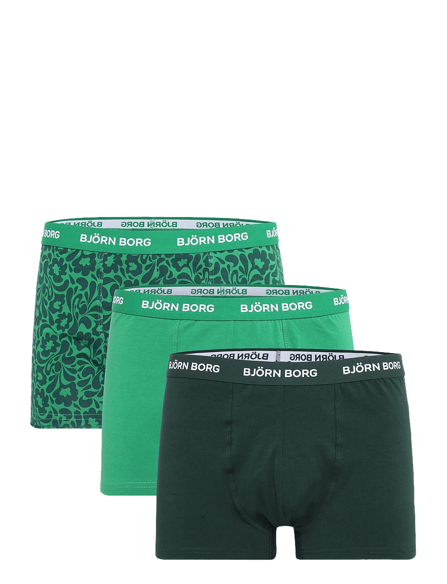 Björn Borg - COTTON STRETCH TRUNK 3p - multipakk aluspüksid - multipack 2 - 0