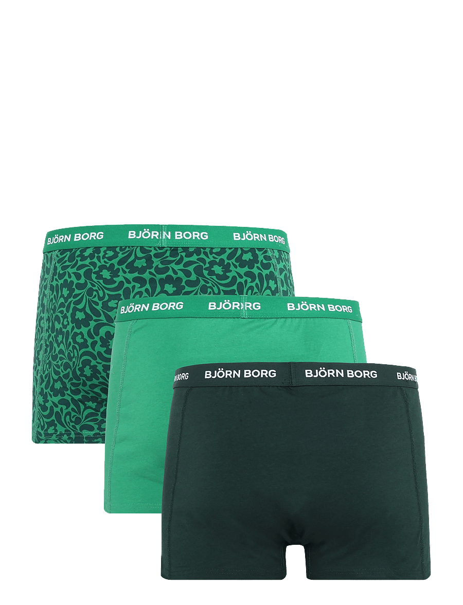 Björn Borg - COTTON STRETCH TRUNK 3p - multipakk aluspüksid - multipack 2 - 1