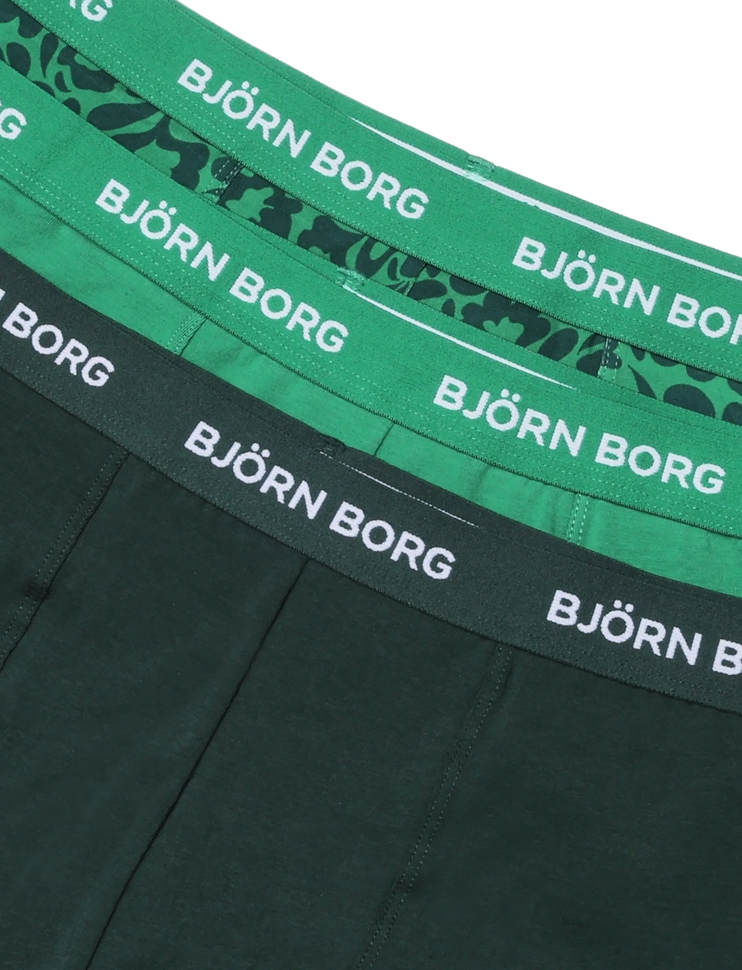 Björn Borg - COTTON STRETCH TRUNK 3p - multipakk aluspüksid - multipack 2 - 2