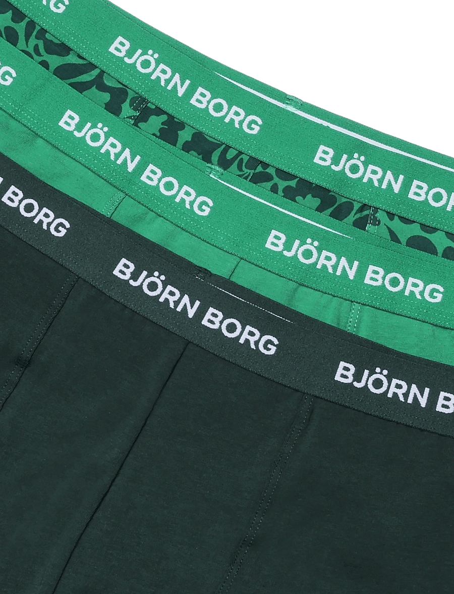Björn Borg - COTTON STRETCH TRUNK 3p - multipakk aluspüksid - multipack 2 - 2